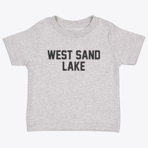West Sand Lake New York Classic Block Toddler T-Shirt