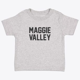 Maggie Valley North Carolina Classic Block Toddler T-Shirt