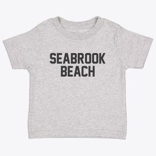 Seabrook Beach New Hampshire Classic Block Toddler T-Shirt