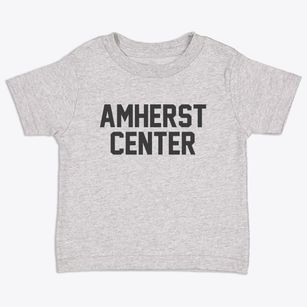 Amherst Center Massachusetts Classic Block Toddler T-Shirt