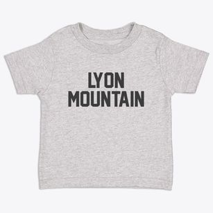 Lyon Mountain New York Classic Block Toddler T-Shirt