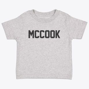 Mccook Illinois Classic Block Toddler T-Shirt