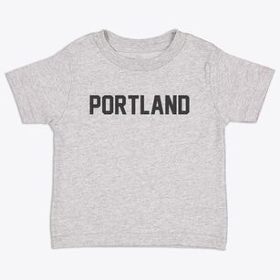 Portland Maine Classic Block Toddler T-Shirt