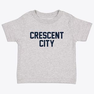 Crescent City California Classic Block Toddler T-Shirt