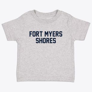 Fort Myers Shores Florida Classic Block Toddler T-Shirt