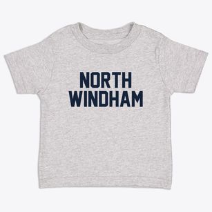 North Windham Maine Classic Block Toddler T-Shirt