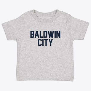 Baldwin City Kansas Classic Block Toddler T-Shirt