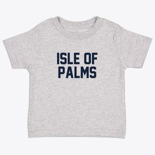 Isle Of Palms South Carolina Classic Block Toddler T-Shirt