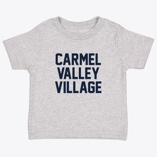 Carmel Valley Village California Classic Block Toddler T-Shirt