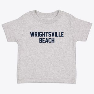 Wrightsville Beach North Carolina Classic Block Toddler T-Shirt