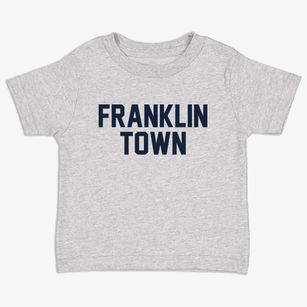 Franklin Town Massachusetts Classic Block Toddler T-Shirt