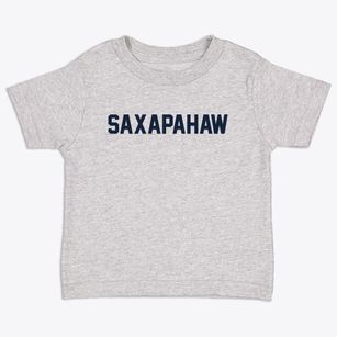 Saxapahaw North Carolina Classic Block Toddler T-Shirt