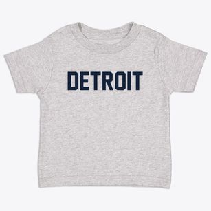 Detroit Michigan Classic Block Toddler T-Shirt