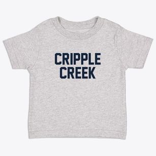 Cripple Creek Colorado Classic Block Toddler T-Shirt