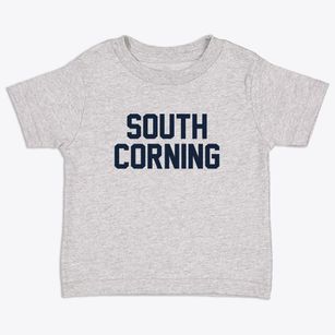 South Corning New York Classic Block Toddler T-Shirt