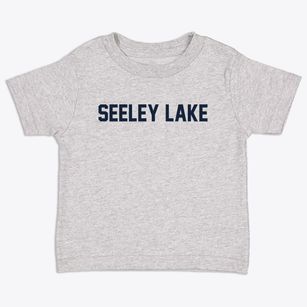 Seeley Lake Montana Classic Block Toddler T-Shirt