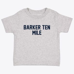 Barker Ten Mile North Carolina Classic Block Toddler T-Shirt
