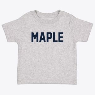 Maple Wisconsin Classic Block Toddler T-Shirt
