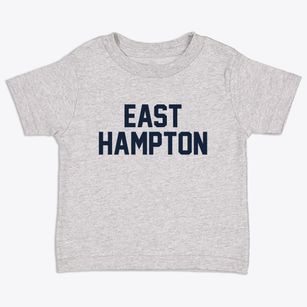 East Hampton New York Classic Block Toddler T-Shirt