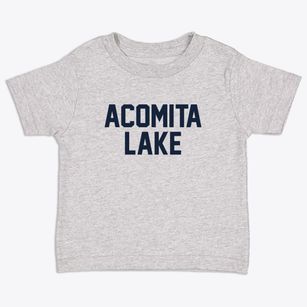 Acomita Lake New Mexico Classic Block Toddler T-Shirt