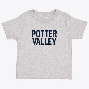 Potter Valley California Classic Block Toddler T-Shirt