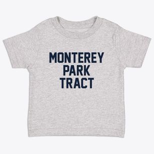 Monterey Park Tract California Classic Block Toddler T-Shirt