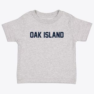 Oak Island Texas Classic Block Toddler T-Shirt