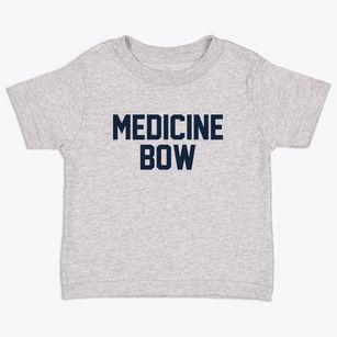 Medicine Bow Wyoming Classic Block Toddler T-Shirt
