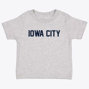 Iowa City Iowa Classic Block Toddler T-Shirt