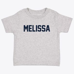 Melissa Texas Classic Block Toddler T-Shirt