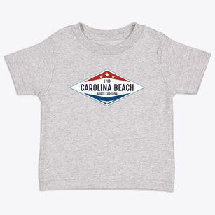Carolina Beach North Carolina Diamond Star Toddler T-Shirt