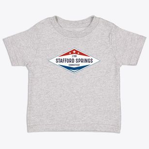 Stafford Springs Connecticut Diamond Star Toddler T-Shirt