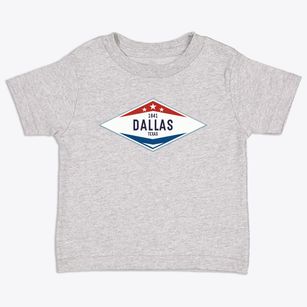 Dallas Texas Diamond Star Toddler T-Shirt