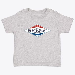 Mount Pleasant Pennsylvania Diamond Star Toddler T-Shirt