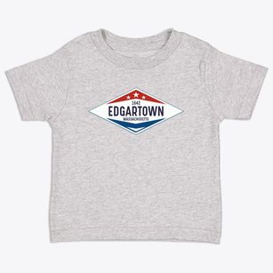 Edgartown Massachusetts Diamond Star Toddler T-Shirt