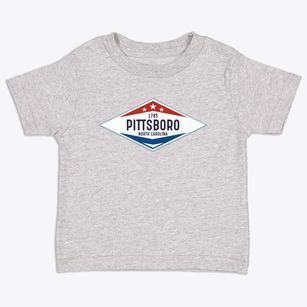 Pittsboro North Carolina Diamond Star Toddler T-Shirt