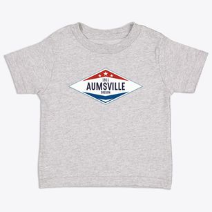 Aumsville Oregon Diamond Star Toddler T-Shirt