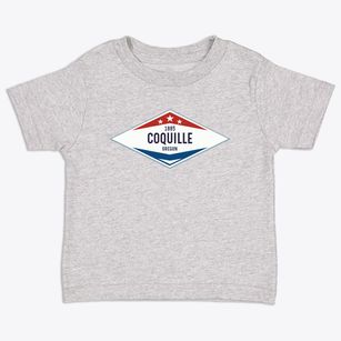 Coquille Oregon Diamond Star Toddler T-Shirt