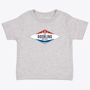 Roebling New Jersey Diamond Star Toddler T-Shirt