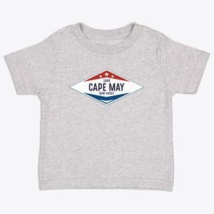 Cape May New Jersey Diamond Star Toddler T-Shirt