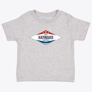 Hayward Wisconsin Diamond Star Toddler T-Shirt