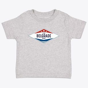 Belgrade Maine Diamond Star Toddler T-Shirt