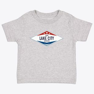 Lake City Arkansas Diamond Star Toddler T-Shirt