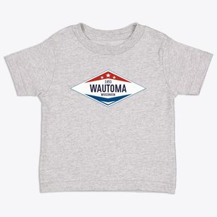 Wautoma Wisconsin Diamond Star Toddler T-Shirt