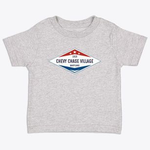 Chevy Chase Village Maryland Diamond Star Toddler T-Shirt