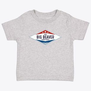 Big Beaver Pennsylvania Diamond Star Toddler T-Shirt