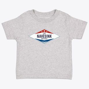 Navesink New Jersey Diamond Star Toddler T-Shirt