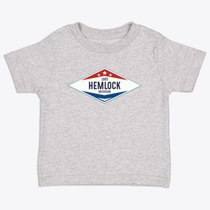 Hemlock Michigan Diamond Star Toddler T-Shirt