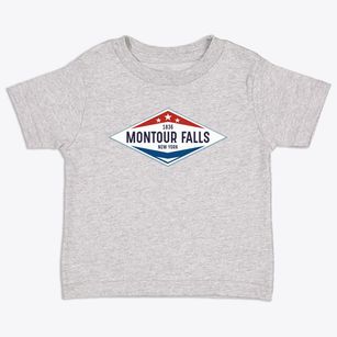 Montour Falls New York Diamond Star Toddler T-Shirt
