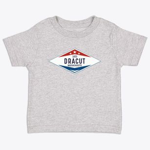 Dracut Massachusetts Diamond Star Toddler T-Shirt